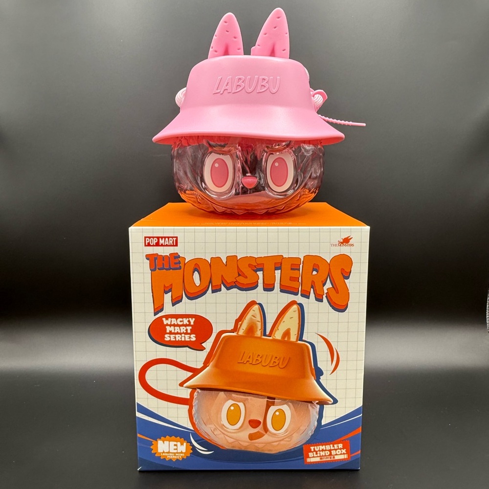 Pink Labubu Tumbler Cup (Wacky Mart)